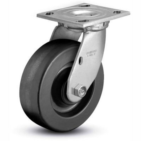 COLSON ¬Æ 4 Series Swivel Plate Caster - Phenolic 4" Dia. 800 Lb. Cap. 4.04109.339